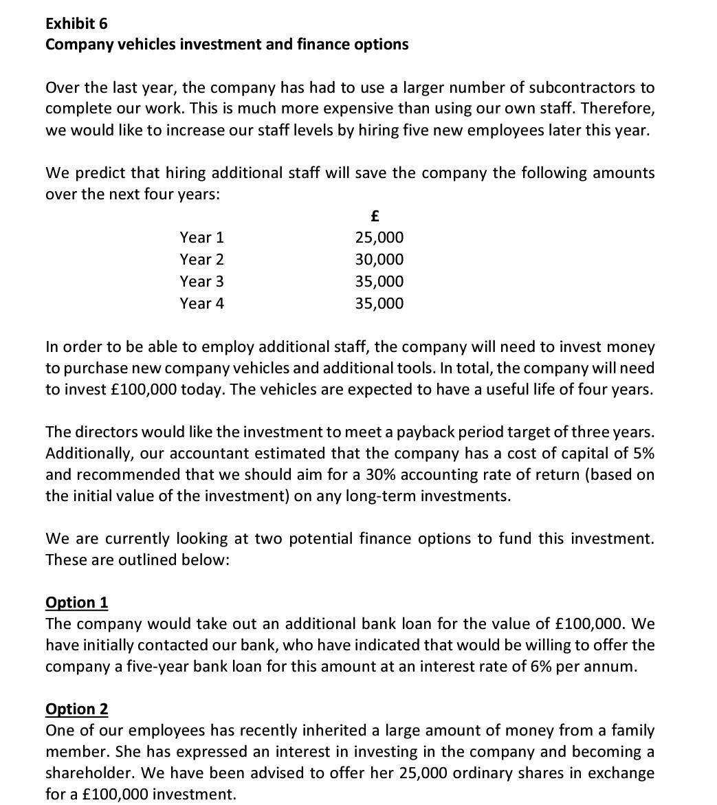 in these estimates and assumptions. Section 3 (30%) Prepare a selection of