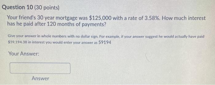 friend's 20 year mortgage was $500,000 with a rate of 4.54%. How