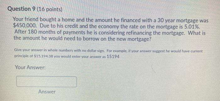 much interest does he still owe on the mortgage after 120 months