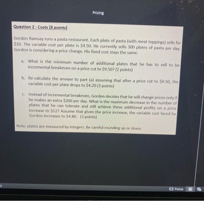 use Excel for this section Question 1 - Customers (5 points) Lang
