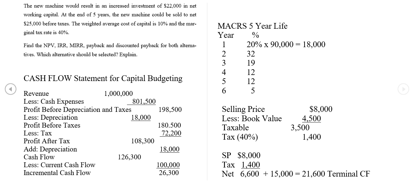 result in the following projected revenues and expenses (excluding depreciation): Developing Relevant