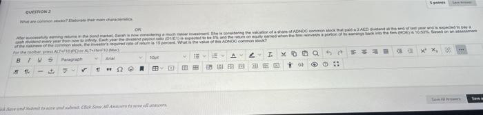 OR After successfully earning returns in the bond market , Sarah is