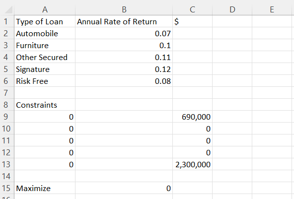 - Risk-free securities may not exceed 30% of the total funds available