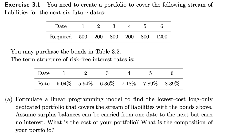  Exercise 3.1(Solve on A&C, Im not familiar with this topic so