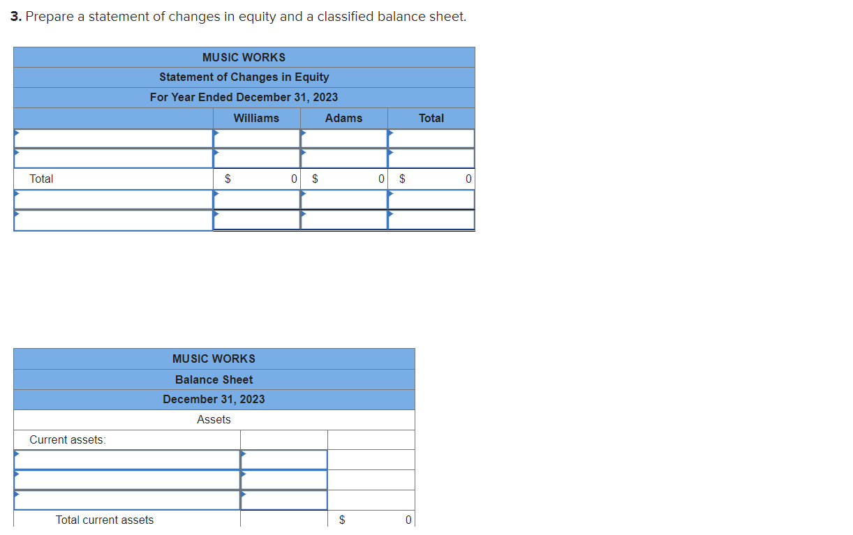 several years ago for a part-time business called Music Works. Adjusted trial