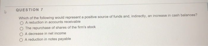 P/E ratio may be artificially high. QUESTION 13 When a firm has