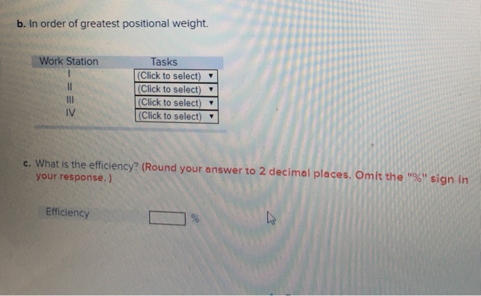 efficiently as possible, and achieve an hourly output of 4 units. The