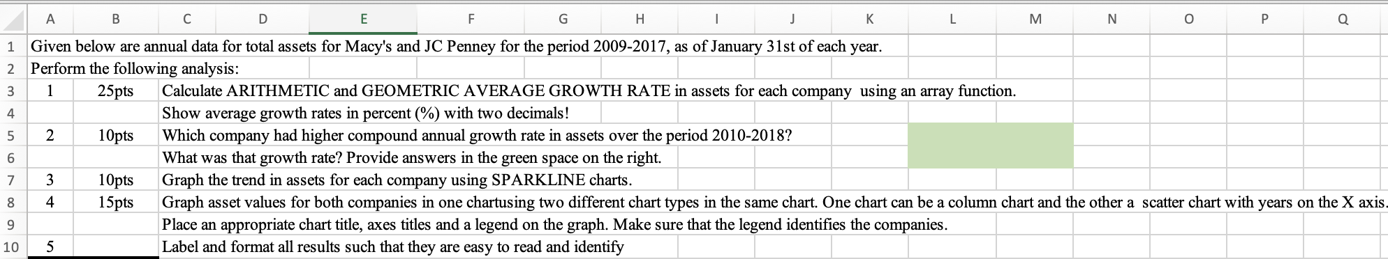 all questions please with format E F G H J K L