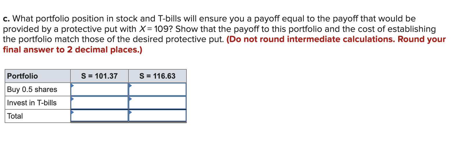 the stock of XYZ Co. to lock in a guaranteed minimum value