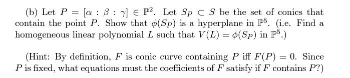 you upvote Exercise 5.4 (Curves in P2) Let k be an algebraically