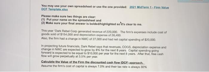  You may use your own spreadsheet or use the one provided: