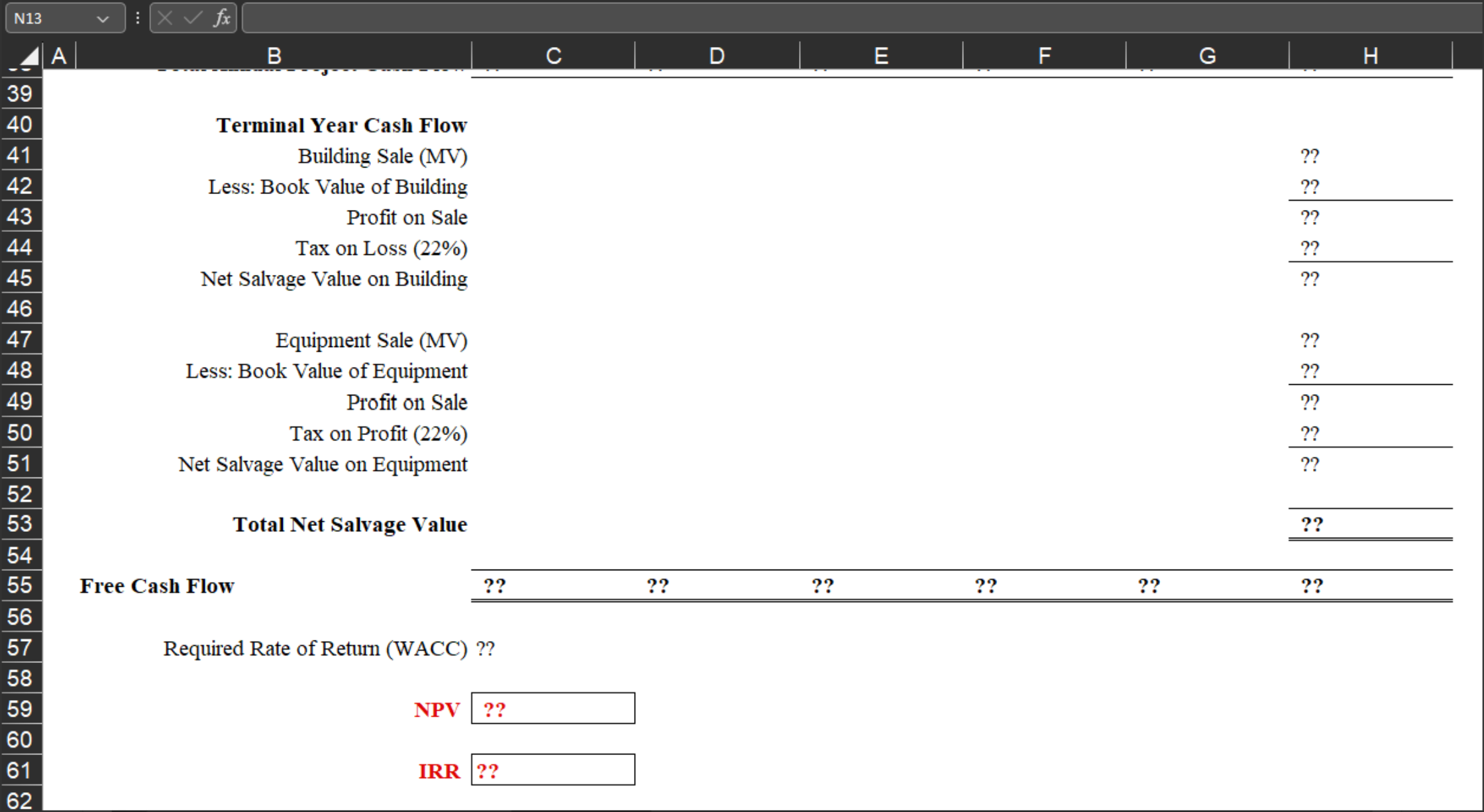 project to manufacture a new chip. a. The project's estimated economic life