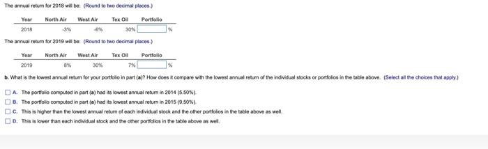 ALL WORK. question 1 question 2 Your client has $95.000 invested in