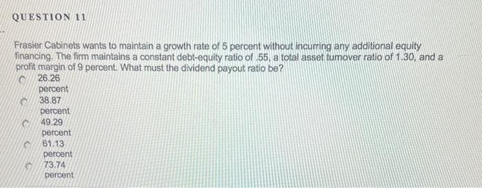 Please show how to solve these problems ON PAPER, NOT WITH EXCEL