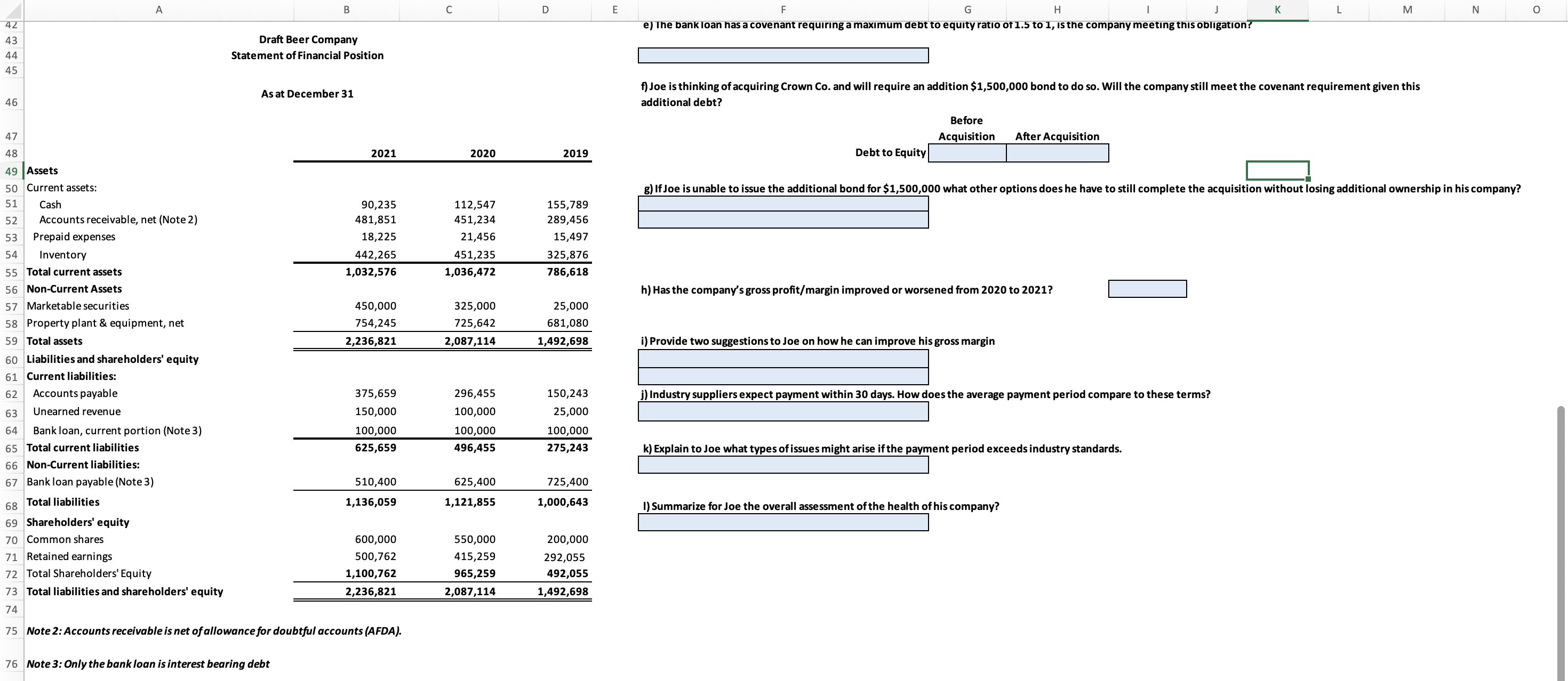 of collecting accounts receivable within 45 days. How does the average collection