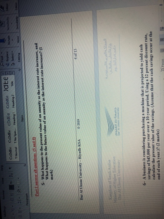  Review Mailings View Help Find E CcDdle CcDdEe codee CcDdEedte T