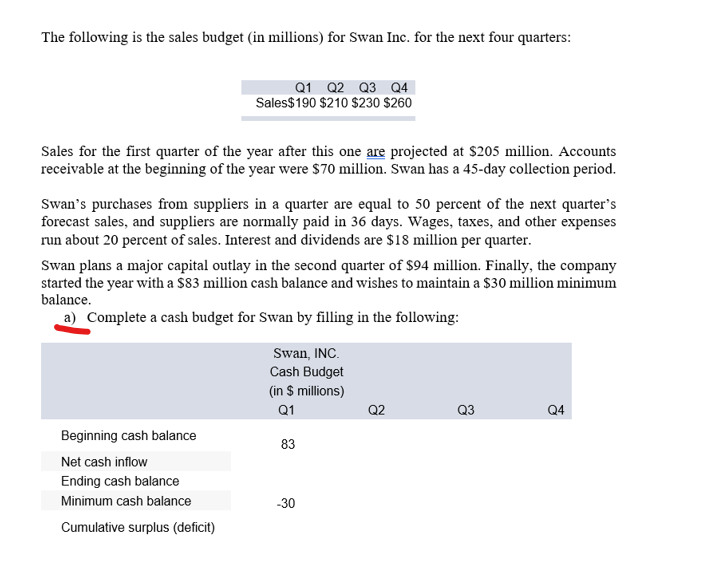 *solve a and b in the below question * . Provide the