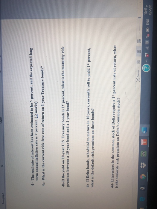  is it clear.? like what you need ? Styles Paragraph 4-