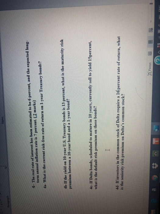 The real rate of interest has been estimated to be percent, and