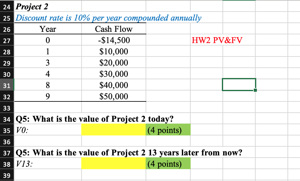  Hello, please help me solve this finance problem! What is the
