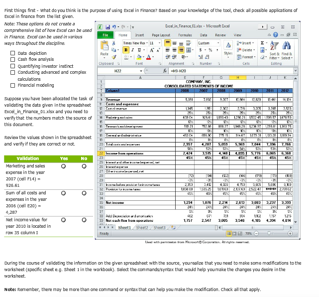 First things first What do you think is the purpose of
