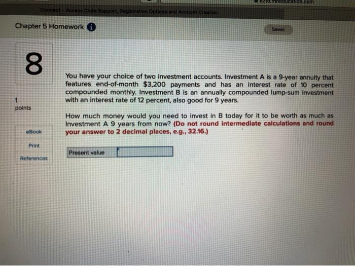  ucation.com Connect - Cod Support Retration Options and Account creation Chapter