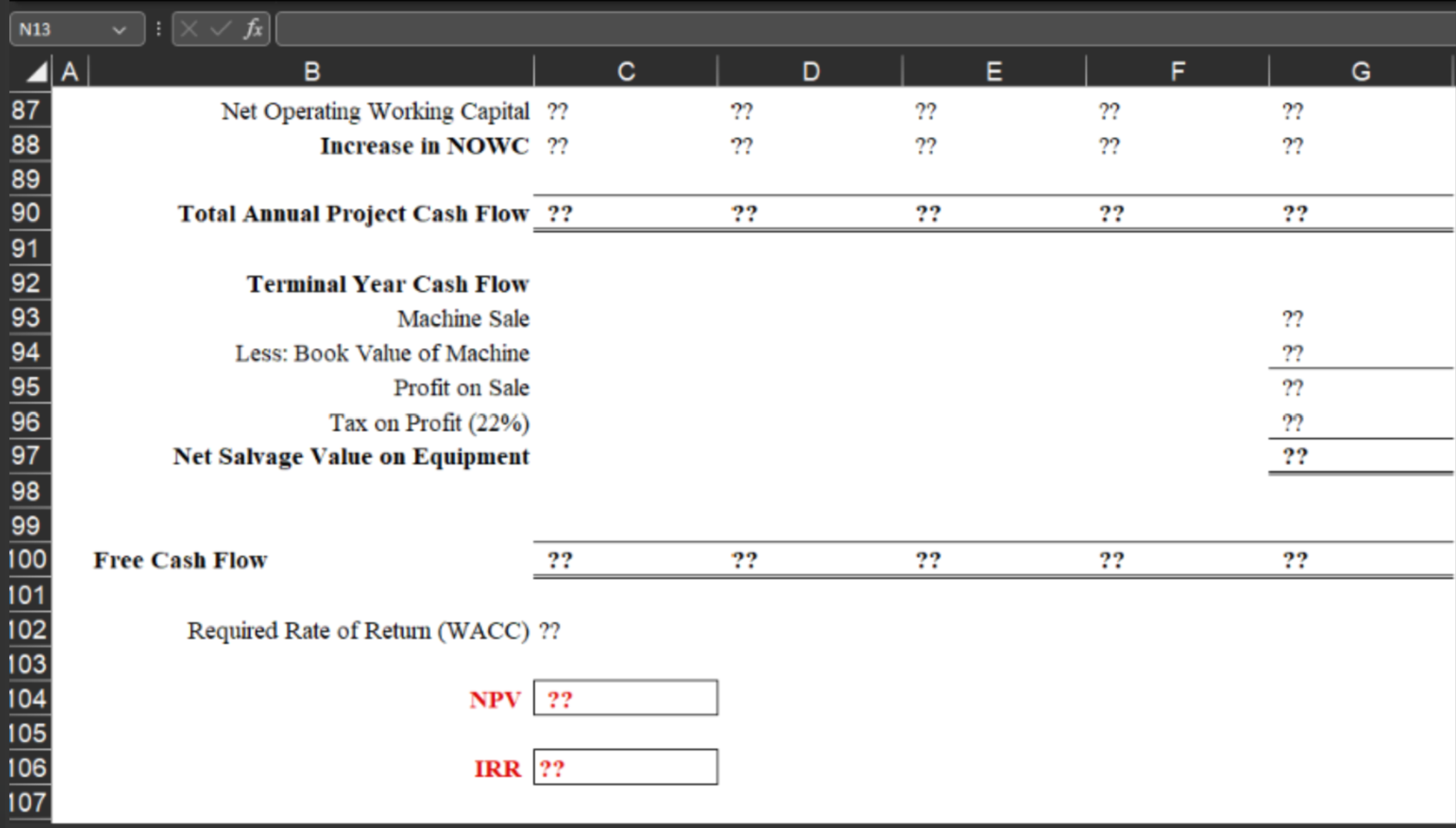 been asked by the president of the Farr Construction Company to evaluate