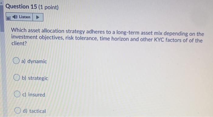  please answer both que 15 and 26. thank you Question 15