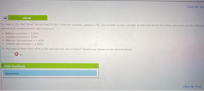  Check My Wor E eBook You read in The Wall Street