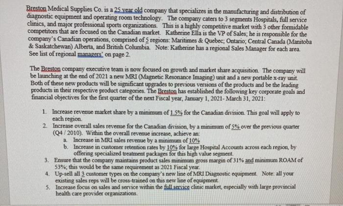 she needs to ensure they have a well- developed "special treatment" package