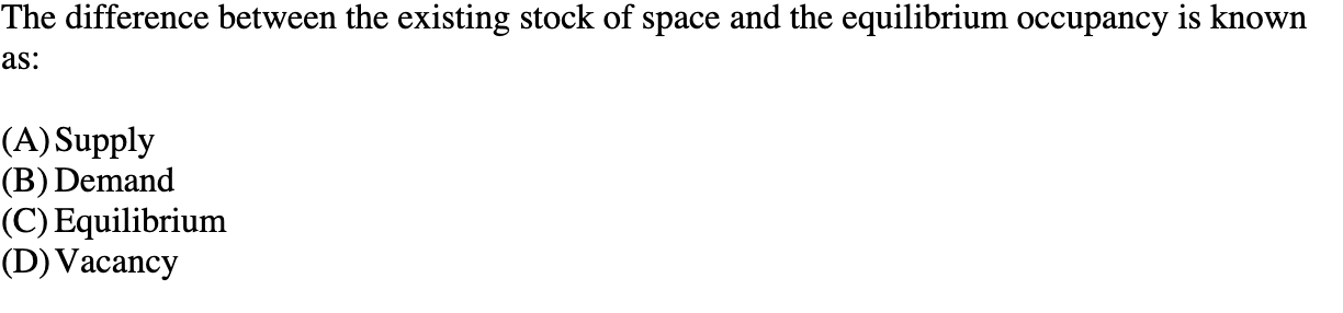 percentage lease for retail is referred to as? Income after deducting vacancy,