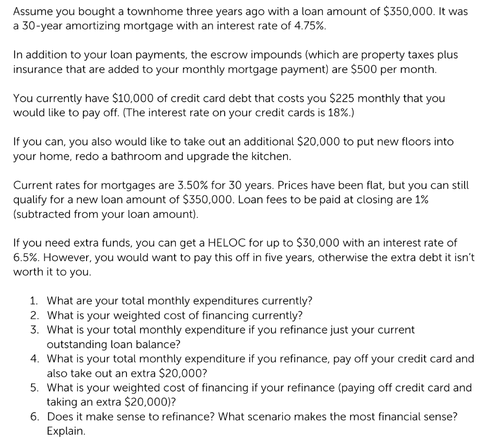**please use excel to show calculations** **please do not copy and paste