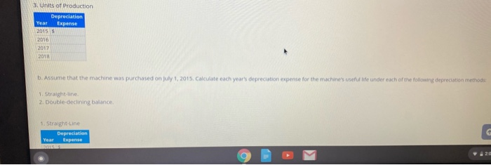 thank you Depreciation Methods On January 2, 2015. Roth Inc. purchased a