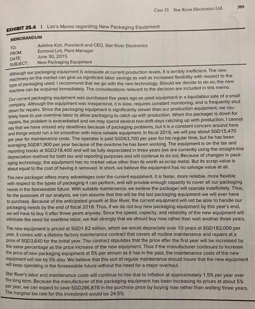 in advance! 25 Star River Electronics Ltd On July 5, 2015, her