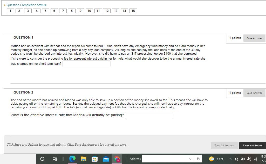 plz answe part 1and 2 Question Completion Status: 1 2 3 5