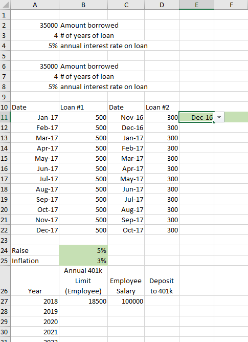 Task 1 In A5, use a finance function to calculate the