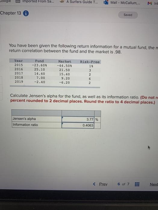 Mint Chapter 13 0 Saved You have been given the following return