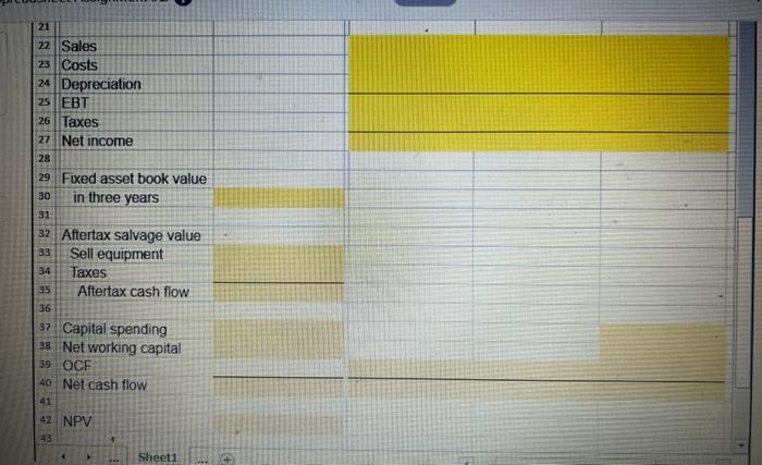 you! 3 Quad Enterprises is considering a new three-year expansion project that