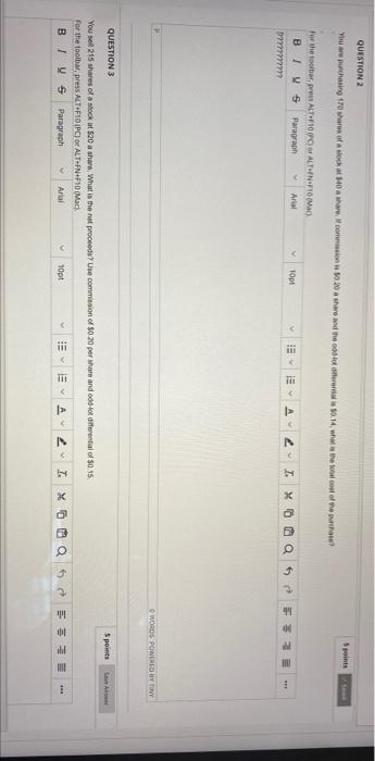 HELP #s 2 and 3 Both PLEASE QUESTION 2 You are purchasing
