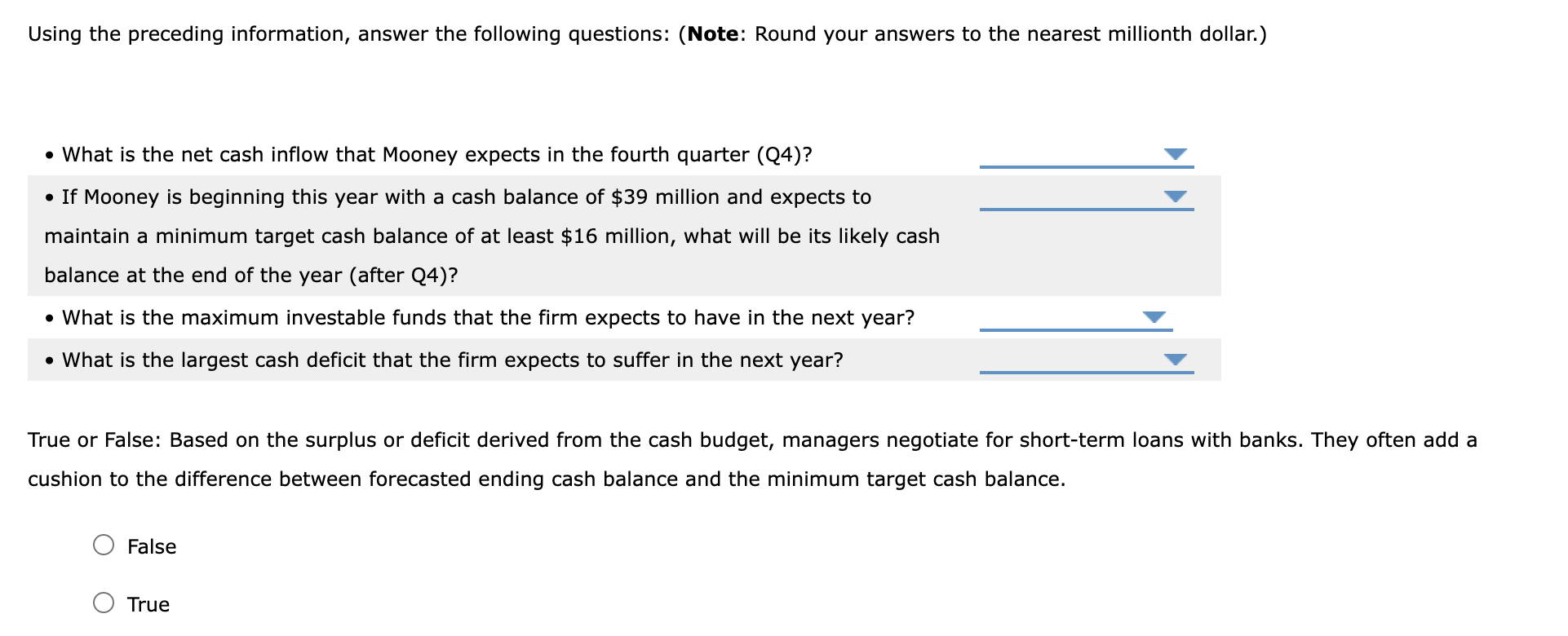 try to estimate their cash flows and figure out if they are