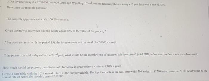in excel with cell reference only please. only need "after one year"