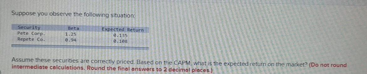 (Do not round intermediate calculations. Round the final answers to 2 decimal