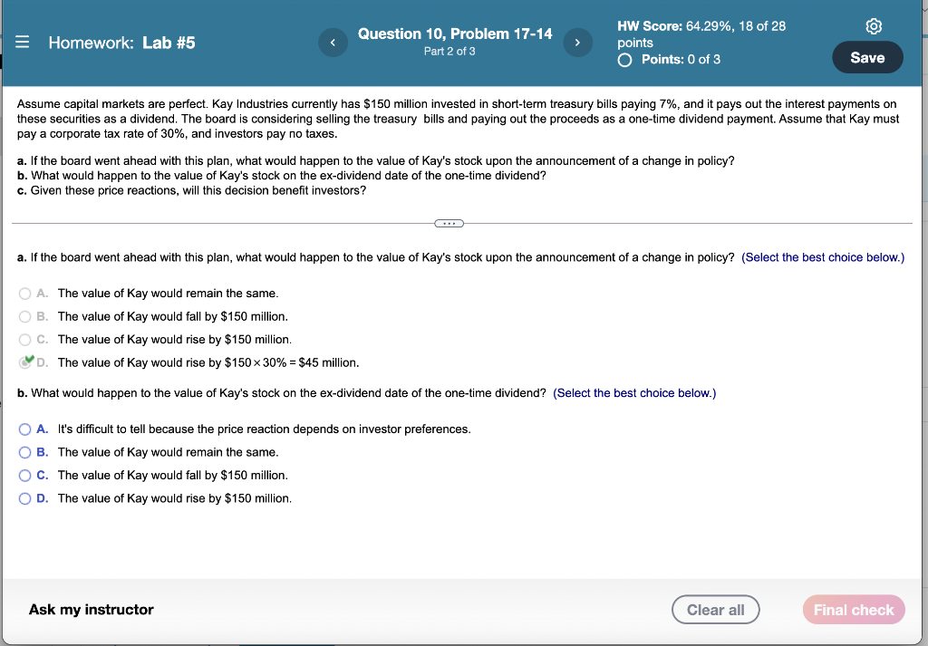 3 HW Score: 67.86%, 19 of 28 points O Points: 0 of