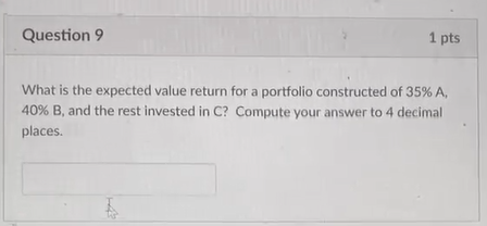 similar to the historical data. Stock mu sigma rho (Correlation Coet.) A