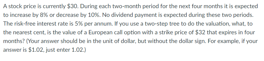 PLEASE READ THE QUESTION CAREFULLY AND DOUBLE CHECK YOUR ANSWER! If