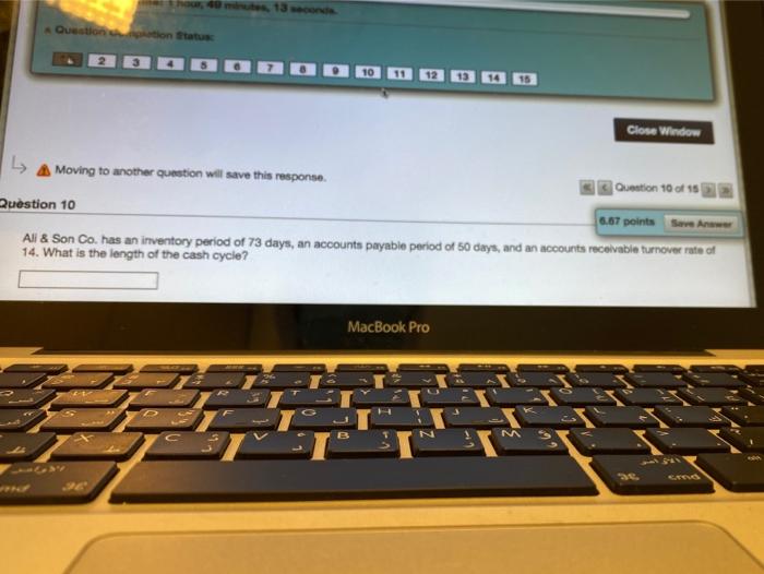 The cash from the payments is available to the firm after 6