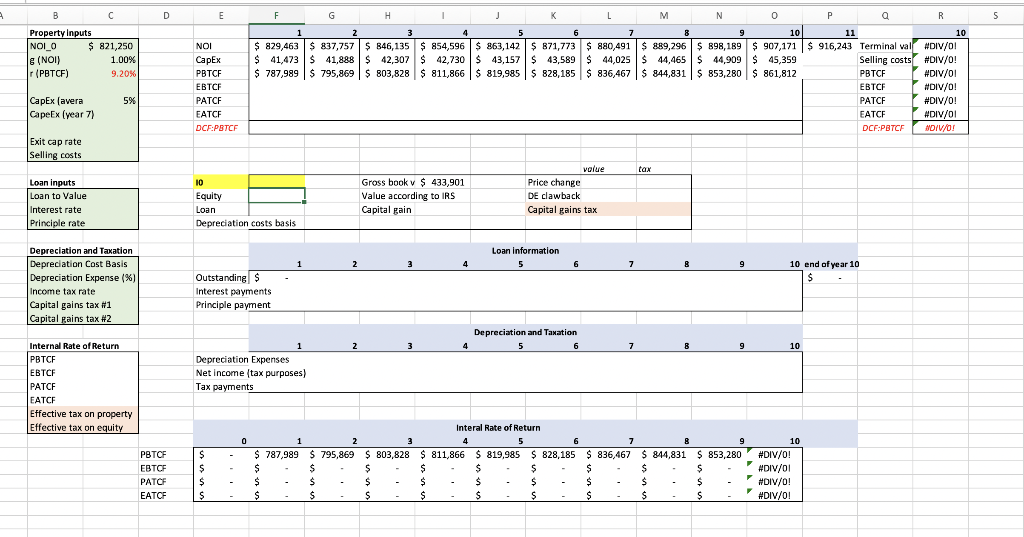 I really need help getting all the number inputs on the side