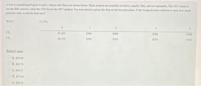 Confused with this question. Can someone help me out? A firm is