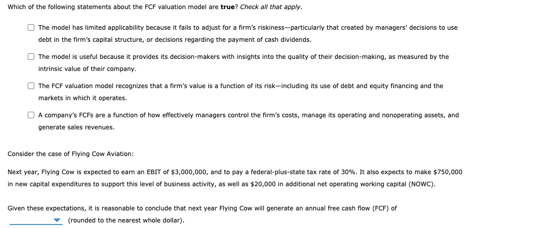 a share of a company's common stock. One method uses the free