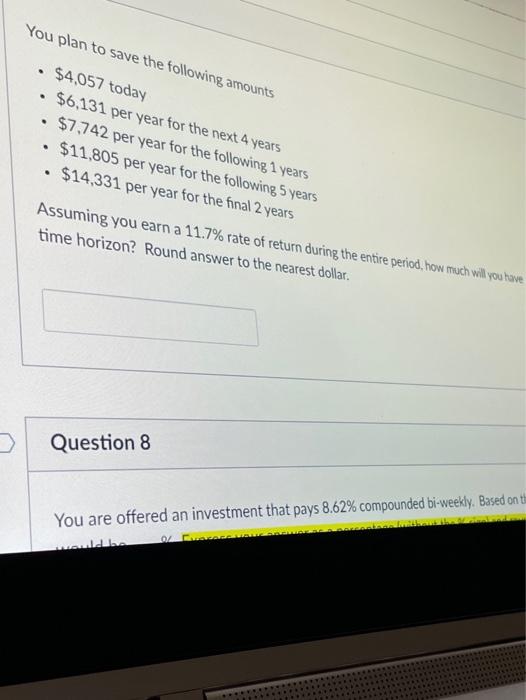 today $6,131 per year for the next 4 years $7,742 per year